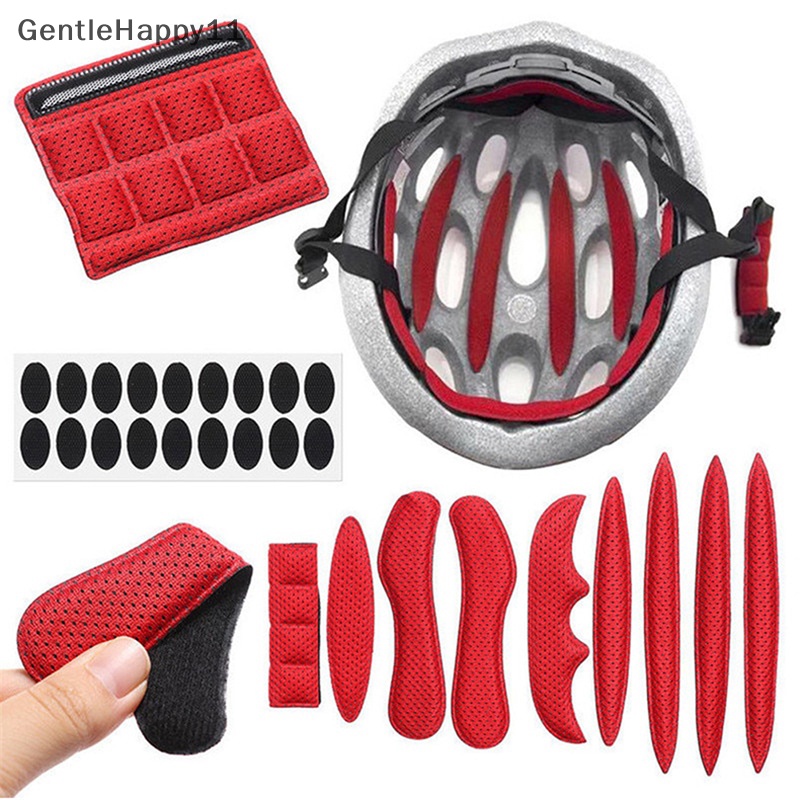 Gentlehappy 1Set Universal Helm Sepeda/Motor Inner Padding Kit Lining Sponge Pad Set id