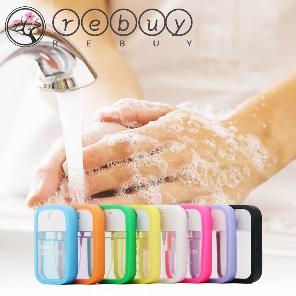 Rebuy Silicone Sleeve Portable Travel Anti Bocor Botol Isi Ulang Aksesoris