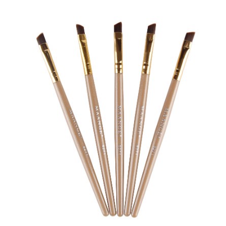 1 Pc kuas Eye Makeup Soft Brush Eyebrow Eye Shadow Eyeliner Powder Coating Smearing Pen