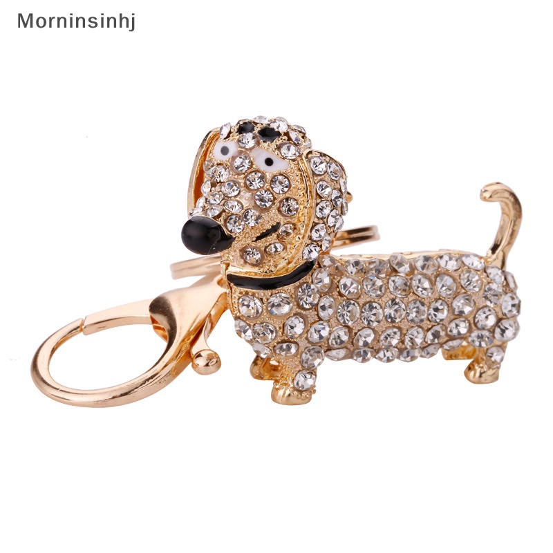 Mornin Fashion Dog Dachshund Gantungan Kunci Mobil Gantungan Kunci Pesona Liontin Keys Holder Keyring id