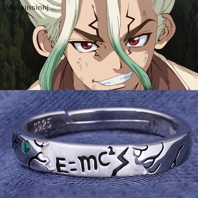 Mornin Anime Dr.Stone Cincin Ishigami Senkuu Cosplay Pembukaan Yang Dapat Disesuaikan Rings Unisex Perhiasan Alat Peraga Aksesoris Hadiah id