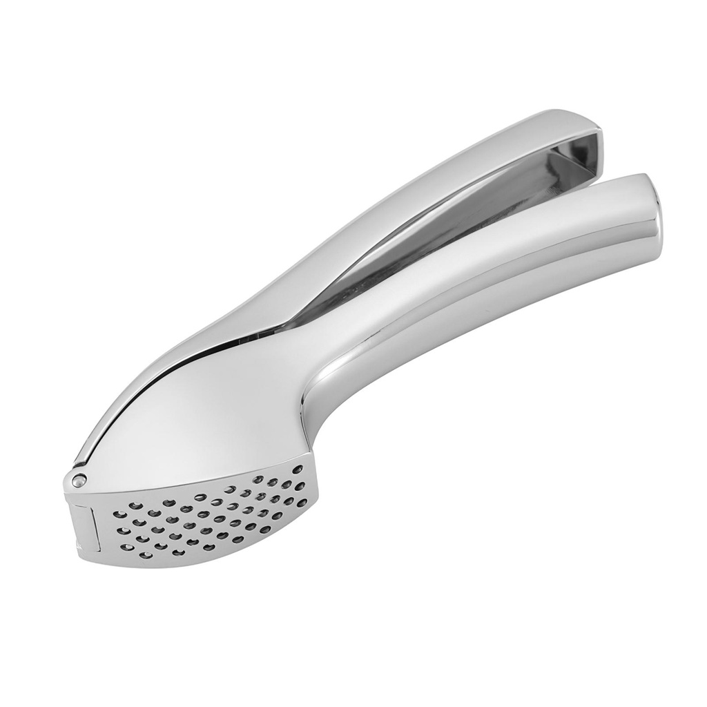 Tahan Air Bisa Dicuci Garlic Press Rumah Sayur Jahe Squeezer Handheld Silver Masher Kokoh Stainless Steel Mincer Tools