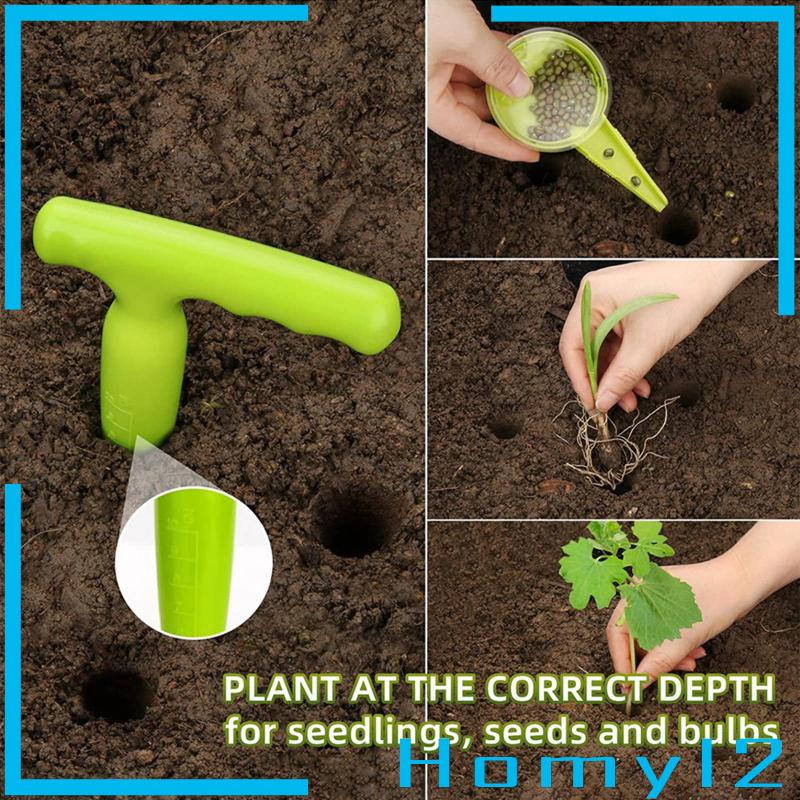 [HOMYL2] Garden Transplanting Set Sower Perlengkapan Taman Untuk Taman Pot Bunga Halaman Belakang