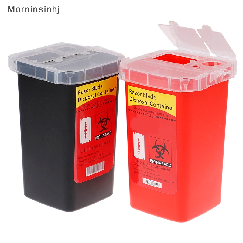Mornin Barber Aksesoris Wadah Pembuangan Case Pisau Sampah Kotak Penyimpanan Trash id