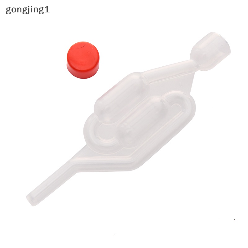 Ggg Anggur Fermentasi Airlock Valve Plastik One-Way Exhaust Seal Alat Seduh Bir ID