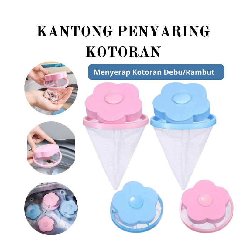 GOS B101 - Kantong Penyaring  Kotoran Pakaian Kantong Filter Mesin Cuci