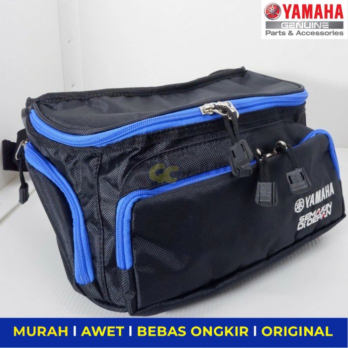 Tas  Bag Yamaha Racing Black Original Apparel Yamaha - Sparepart Sperpart Spare Part Motor Onderdil 