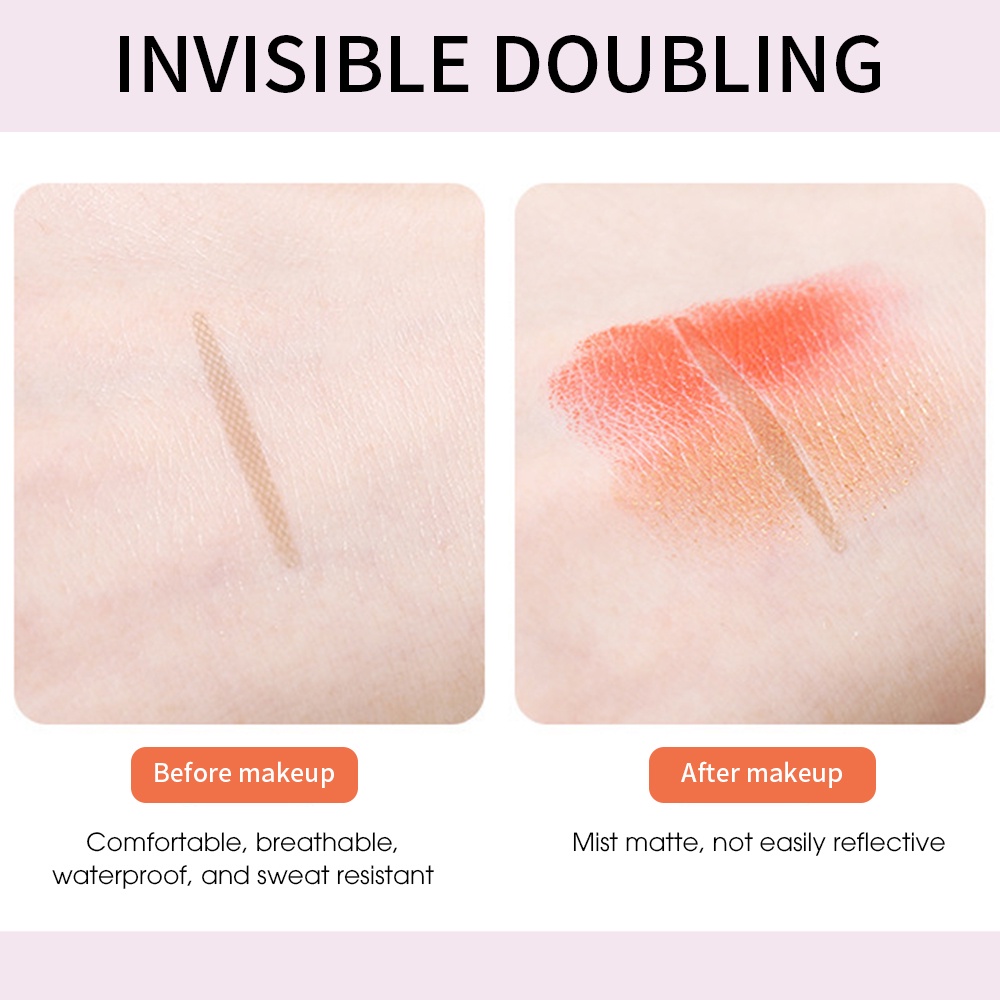 [Fitur] 3 /6 Pcs Tahan Air Tahan Lama Pasta Kelopak Mata Ganda/Matte Slim Double Eyelid Patch/Invisible Traceless Double Eyelid Stickers/Alat Makeup/Perlengkapan Styling