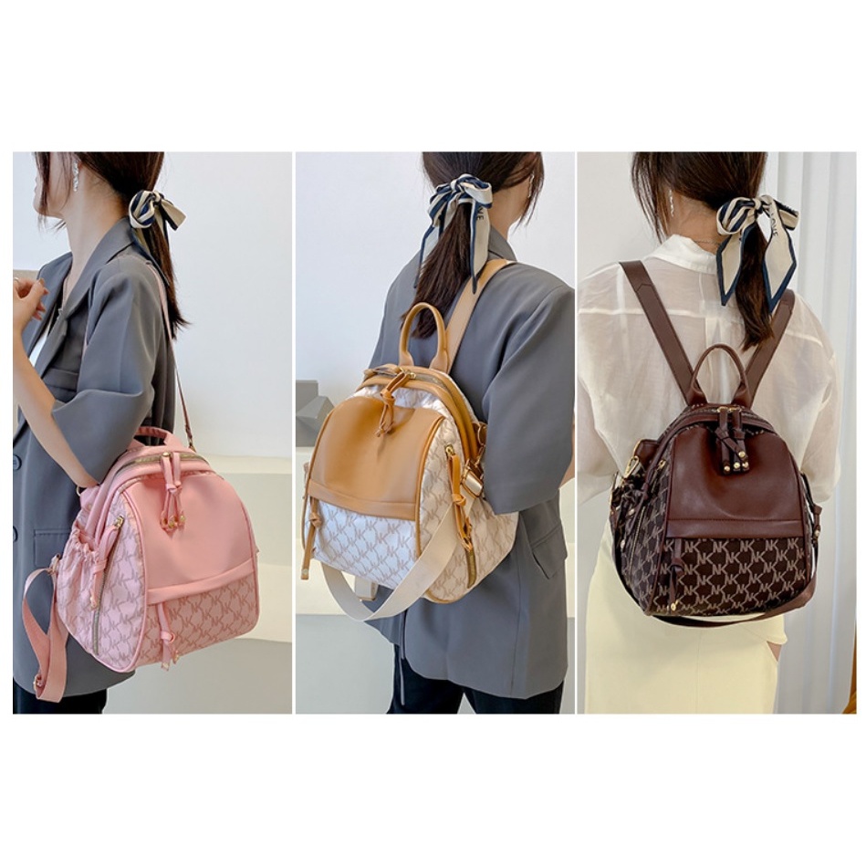 8224 tas ransel wanita import wanita fashion kekinian tas handbag