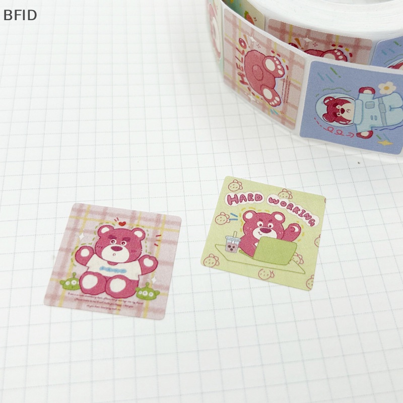 [BFID] 500lembar/roll Stiker Sanrio Baru Kartun Lucu Anak Lucu Reward Stiker Hadiah Dekorasi Stiker Hewan Kecil Series [ID]