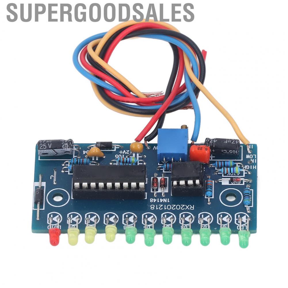 Supergoodsales 12V 250MA  Audio Level Indicator Module Board For VU