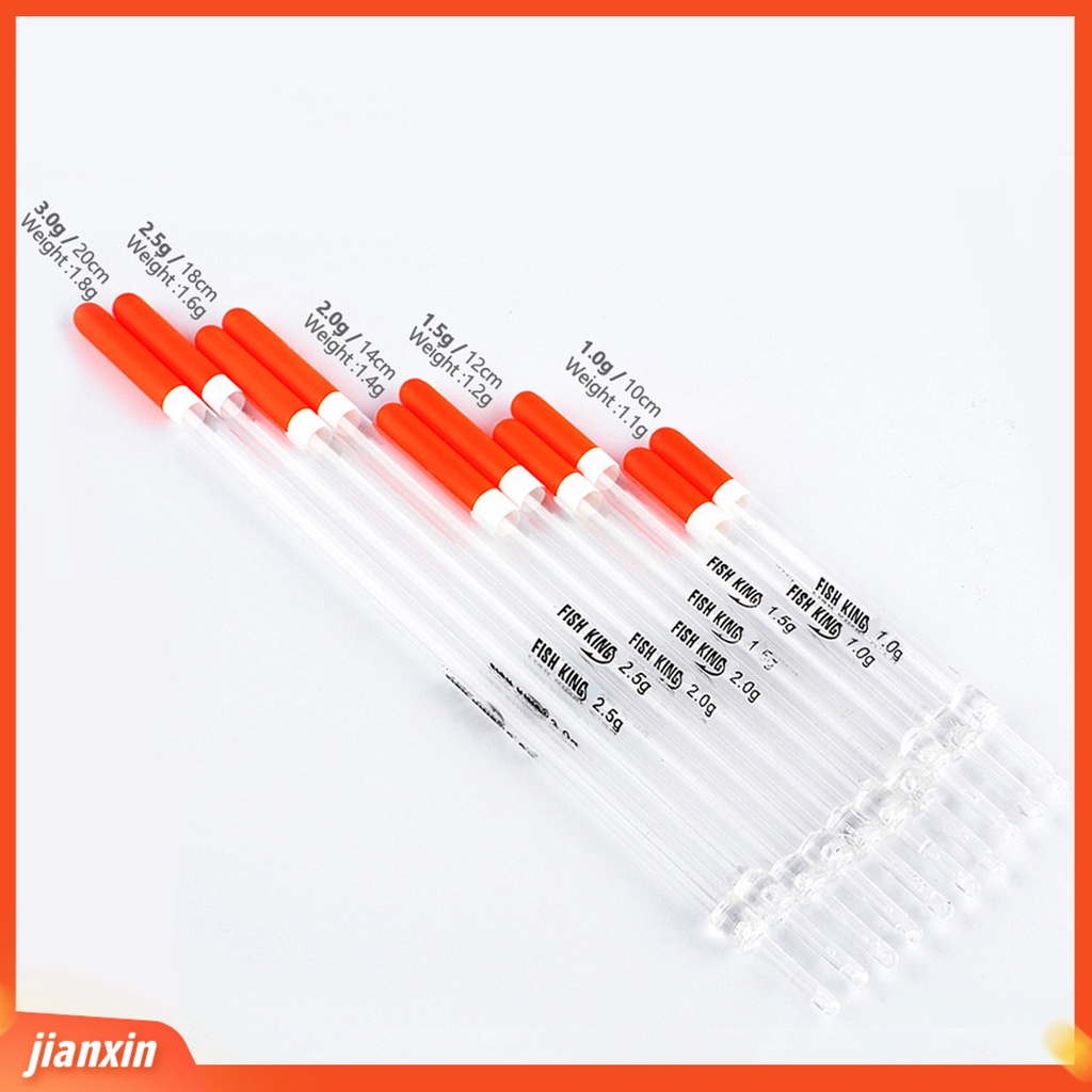 (In Stock) 10Pcs /Set Bobbers Memancing Stabilitas Bagus Mudah Digunakan Compact Tahan Lama Kokoh Memancing Mengambang Untuk Nelayan