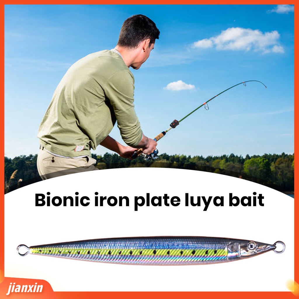 (In Stock) 100g /13.2cm Umpan Pancing 3D Print Simulasi Disederhanakan Lapisan Reflektif Mata Hidup Logam Air Asin Air Tawar Buatan Jigging Umpan Perlengkapan Memancing