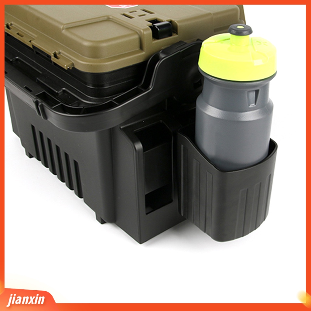 (In Stock) PC Rak Cangkir Kotak Pancing Ringan Wearproof Anti Karat Fishing Bottle Cup Holder Untuk Outdoor