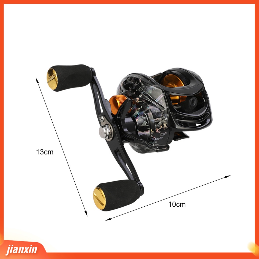 (In Stock) Gulungan Pancing Hardness Adjustable Metal Spinning Reel High Speed Baitcaster Dengan 13+1 Ball Bearing Untuk Outdoor