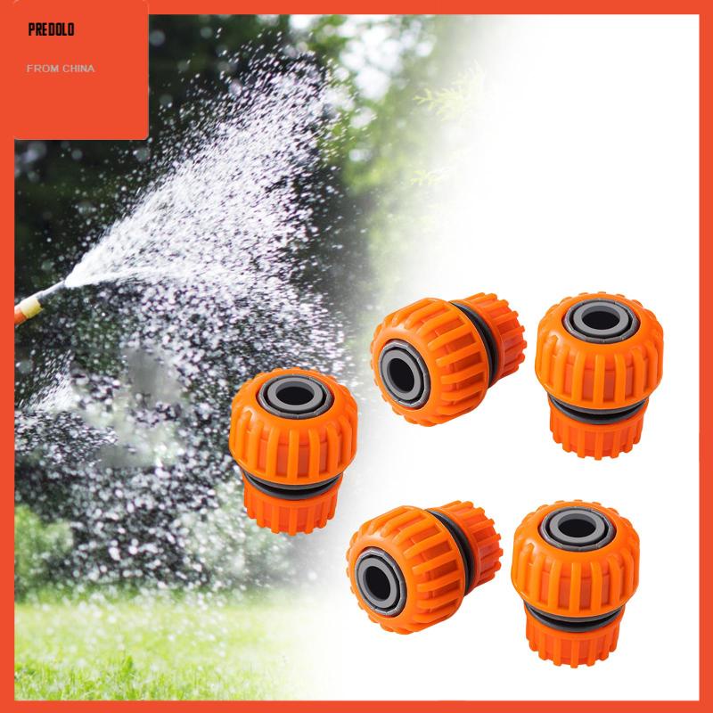[Predolo] 5pcs Adaptor Selang Irigasi Fitting Selang Taman Untuk Kebun Halaman Rumah Kaca