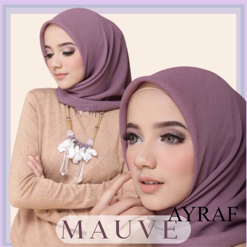 COD hijab segiempat bella square tepi neci size 110x110/kerudung jilbab segiempat bella square tepi 