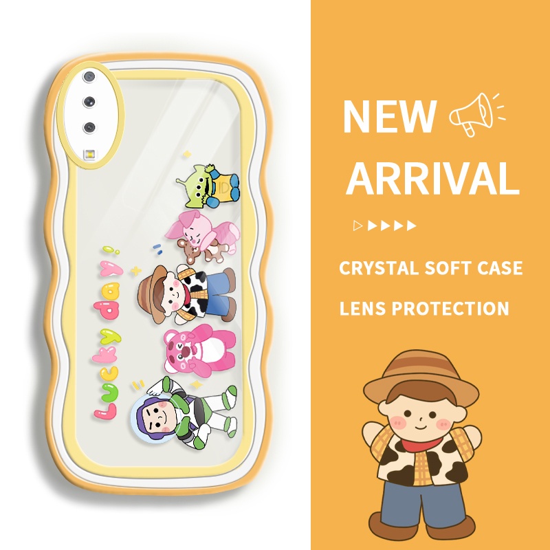 JJUKA Case HP For Samsung  Galaxy A7 2018 A03 A03 Core A03S A02 M02 A04 A10S M01S A11 M11 Casing Kar