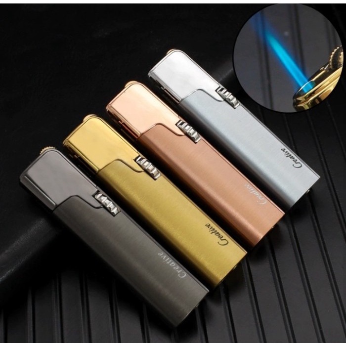 (BAYAR DI TEMPAT) Korek Api Roda Las Gas Creative JD-245A