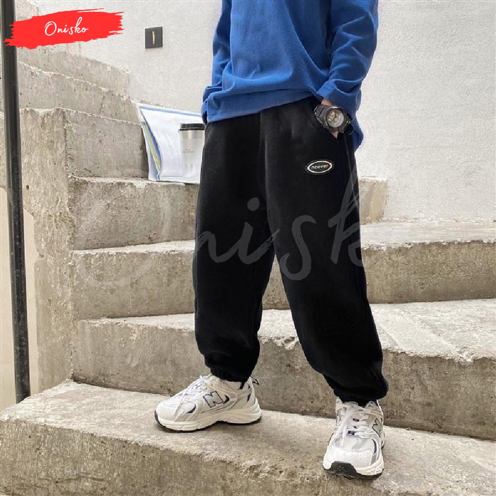 Celana Training Joger Sragam Olahraga Anak Cewek Cowok Unisex Usia 1 2 3 4 5 6 Sampai 7 8 9 10 11 Hi