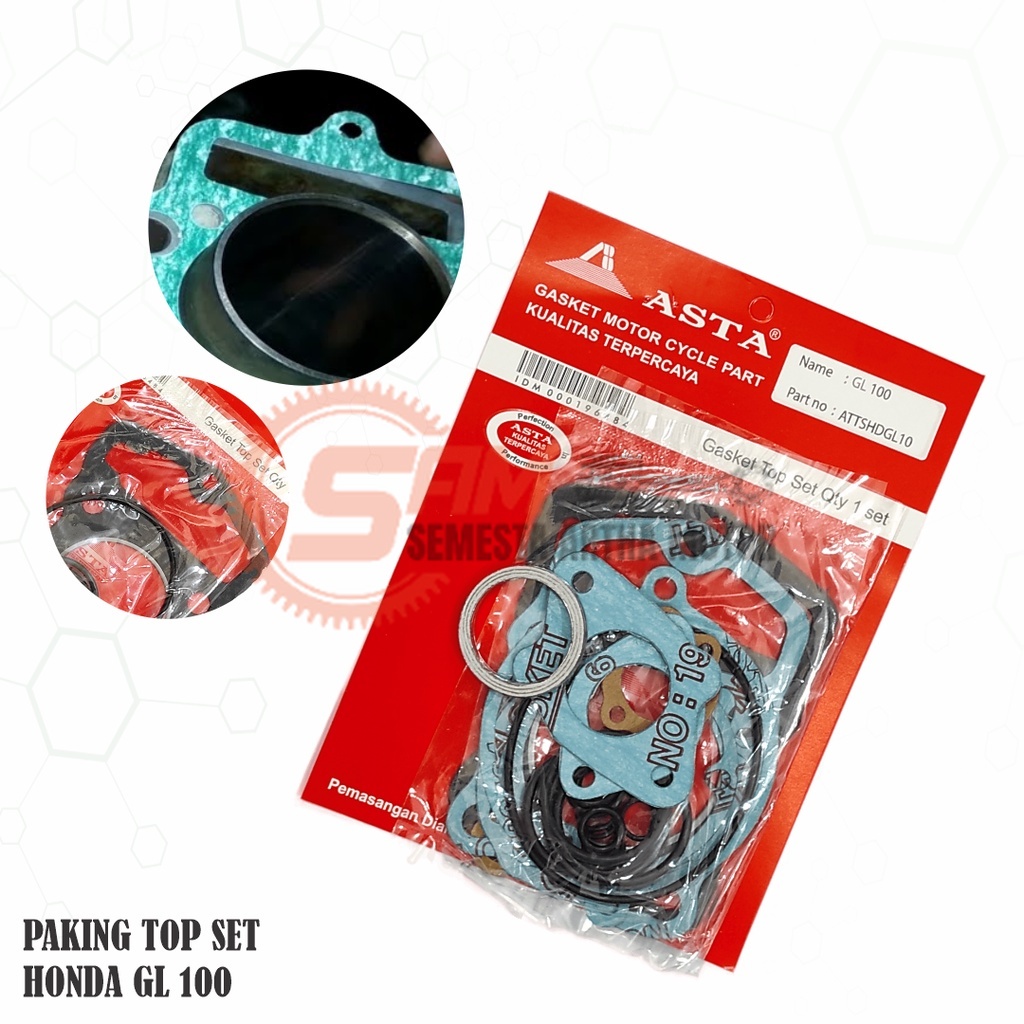 Paking Gasket Top Set Honda GL100 CB100 GL 100 CB 100 Packing Head Topset Motor