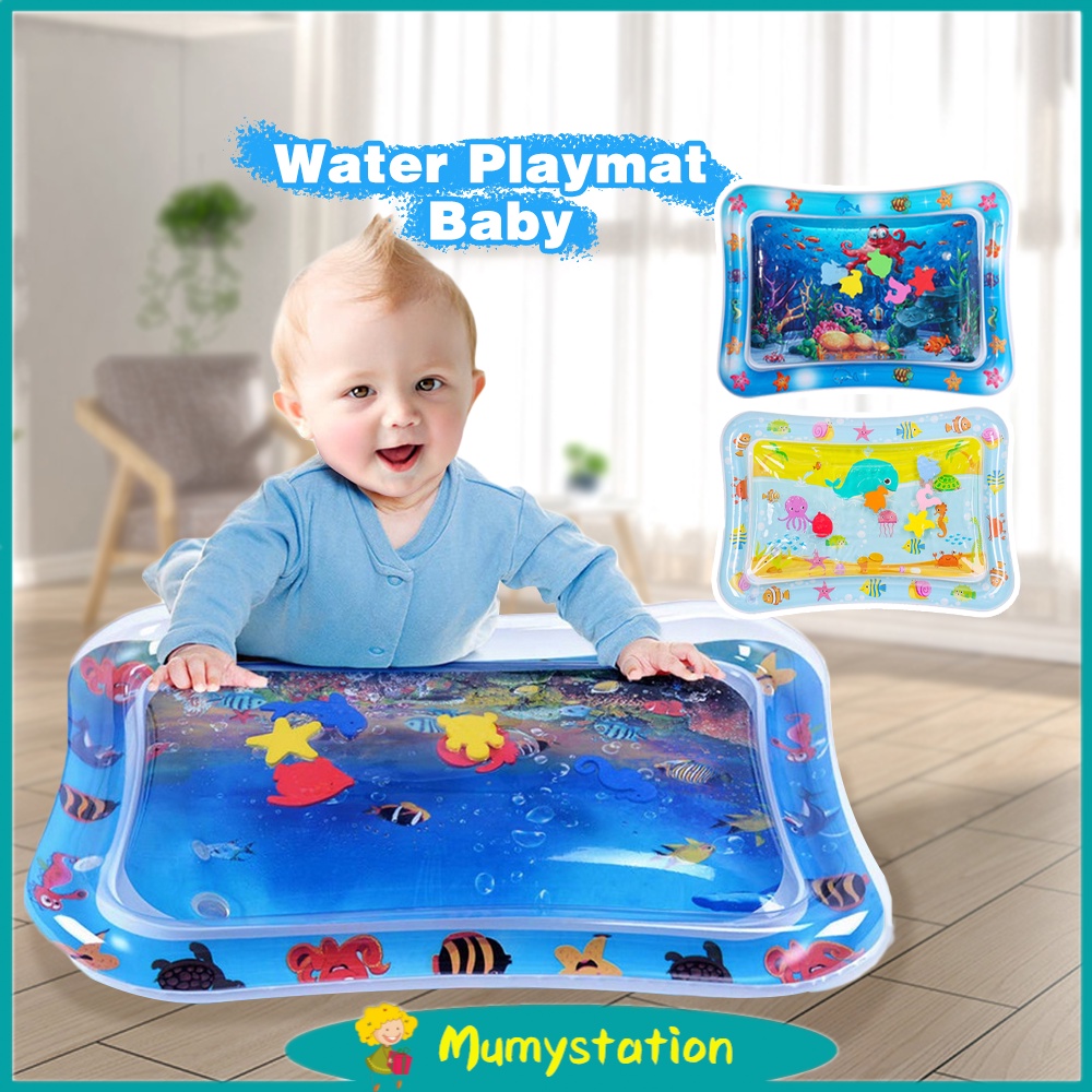 MumyStation Water Playmat Baby Matras Air Bayi Playmat Mainan Edukasi Bayi