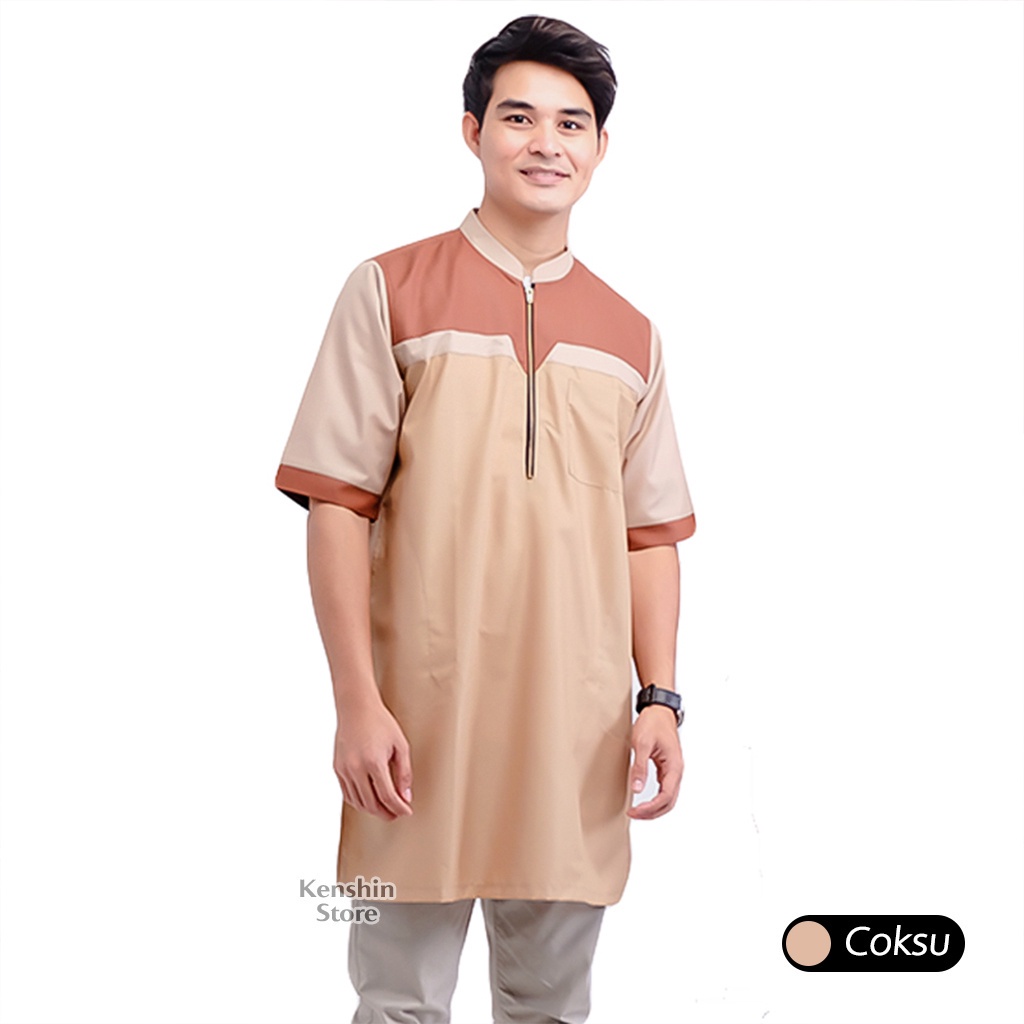 Orizano Koko REINO | Atasan Koko Laki Laki Baju Muslim Dewasa