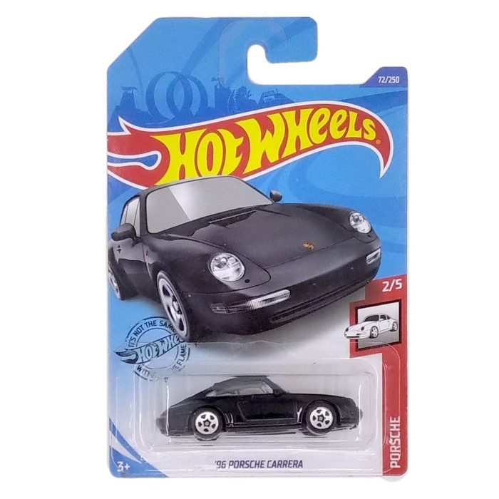 Hot Wheels Porsche 96 Porsche Carrera Hitam Mainan Mobil Hotwheels