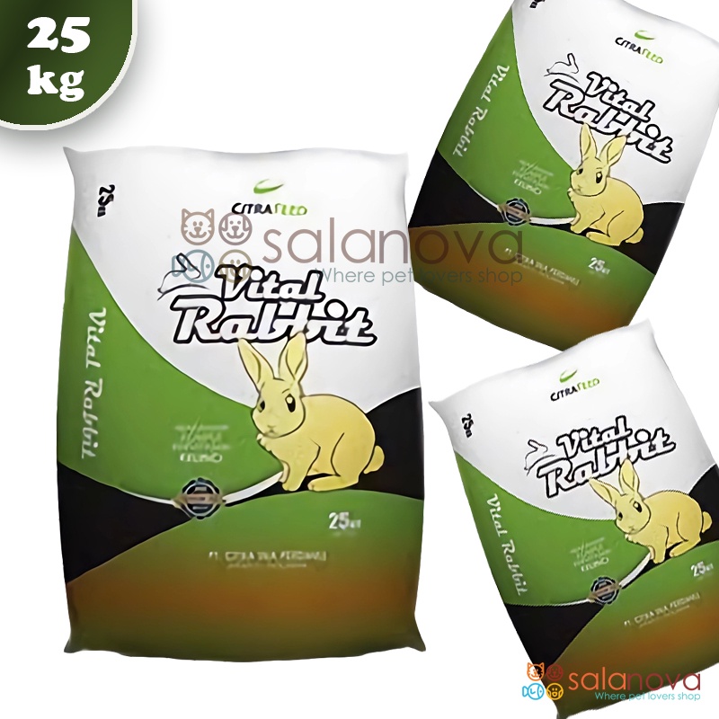 Vital Rabbit 25kg Makanan Kelinci