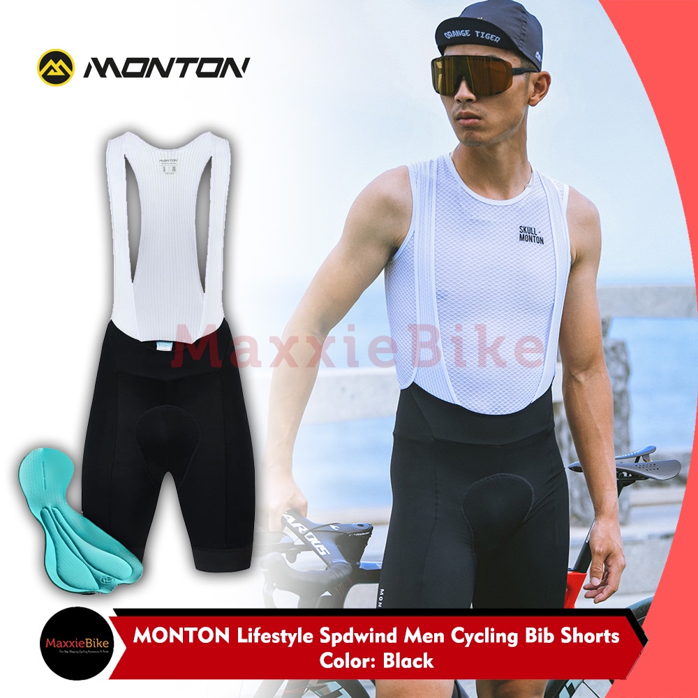 MONTON Celana Sepeda BIB Pria Lifestyle Spdwind Men Cycling Bib Shorts