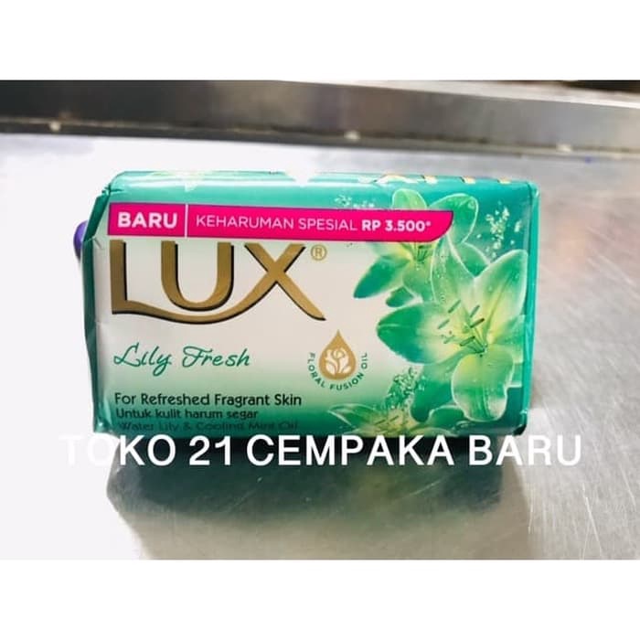 Lux Lily Fresh Sabun Batang 1 PCS | Lux Hijau Sabun Lux Promo Murah