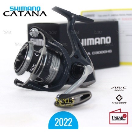 ORIGINAL - Reel Rel Real Gulungan Joran Shimano CATANA FE 1000 2500 3000 4000 HG - 1000FE