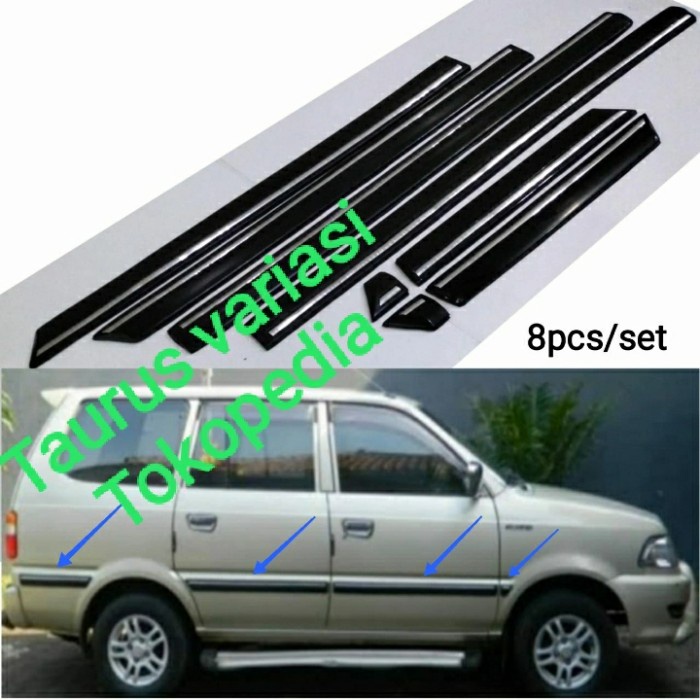 lis list body bodi moulding toyota kijang new capsul kapsul lgx 97