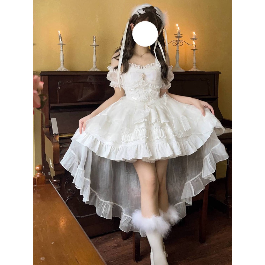 【 Story of the Rose 】~Original design for the new product of White Sugar Girl, Lolita dress, jsk sus
