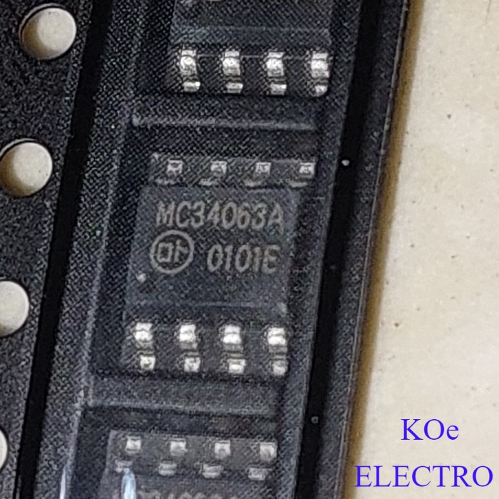 Sparepart 2pcs MC34063A MC34063 MC 34063 IC SMD Step Down DC Converter Sop-8 1,5A Berkualitas