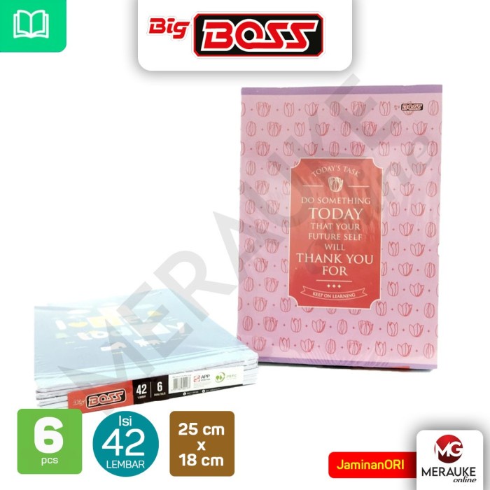 

Buku Tulis BigBoss 42 Lembar