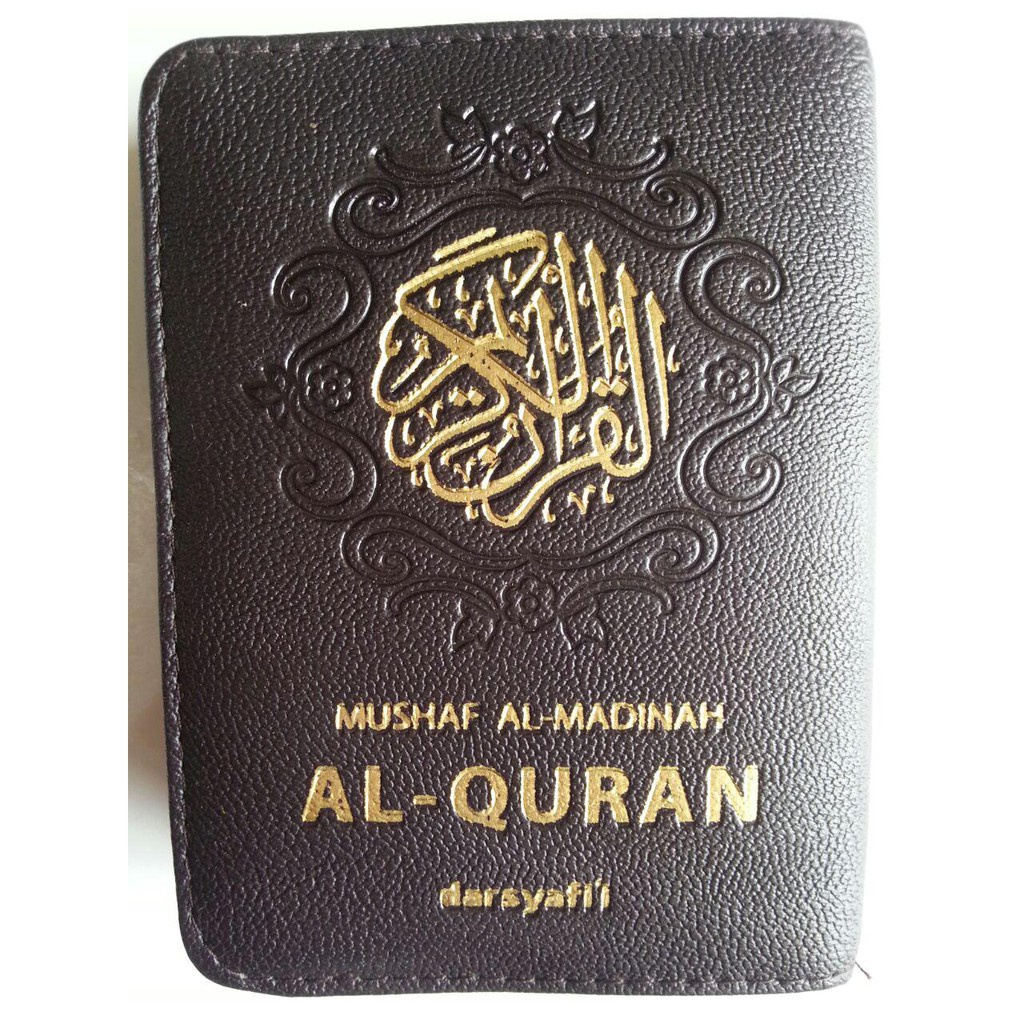 Al-Quran Saku Mushaf Al-Madinah Resleting Ukuran A7