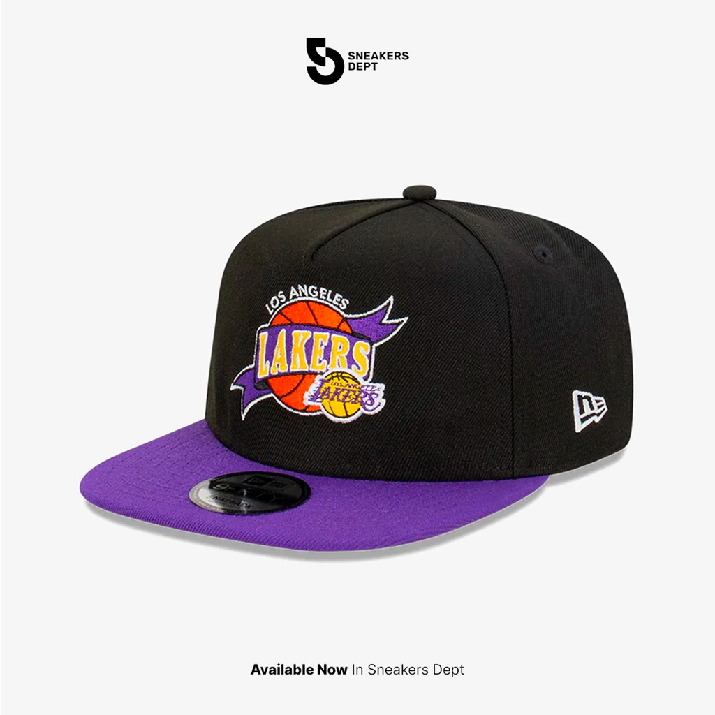 NEW ERA Topi Snapback 9FIFTY "LOS ANGELES LAKERS" BANNER BALL 60293323 ORI