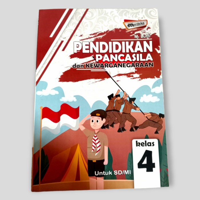 buku Paket Kurikulum Merdeka SD kelas 4 PPKN