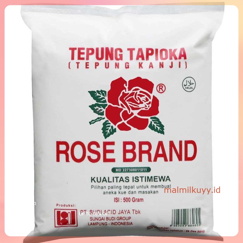 

TEPUNG TAPIOKA ROSE BRAND 500gr