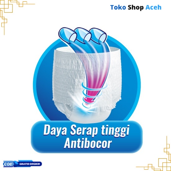 {S.A} Lifree Popok Dewasa Celana Semua Ukuran