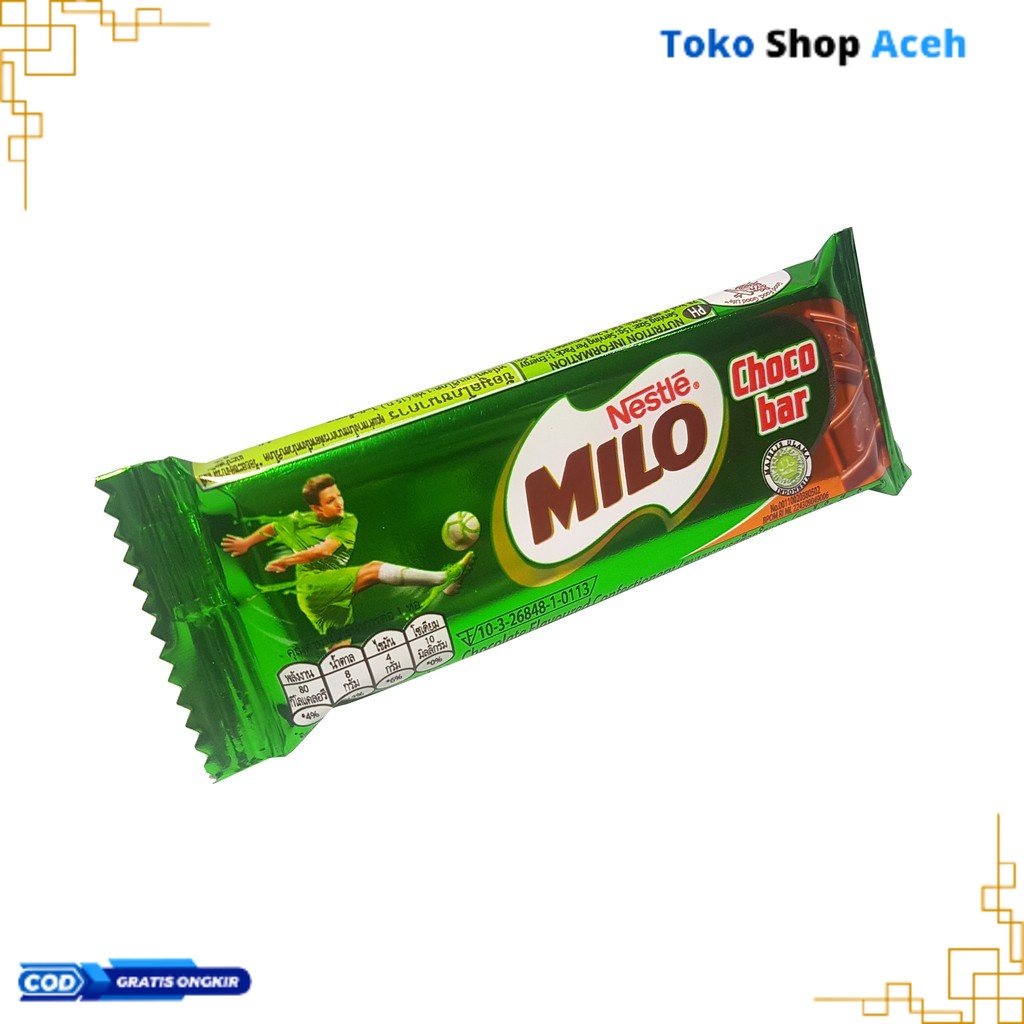 

{S.A} Milo Choco Bar Cokelat Bar Milo - Netto 15 gram (SZY)