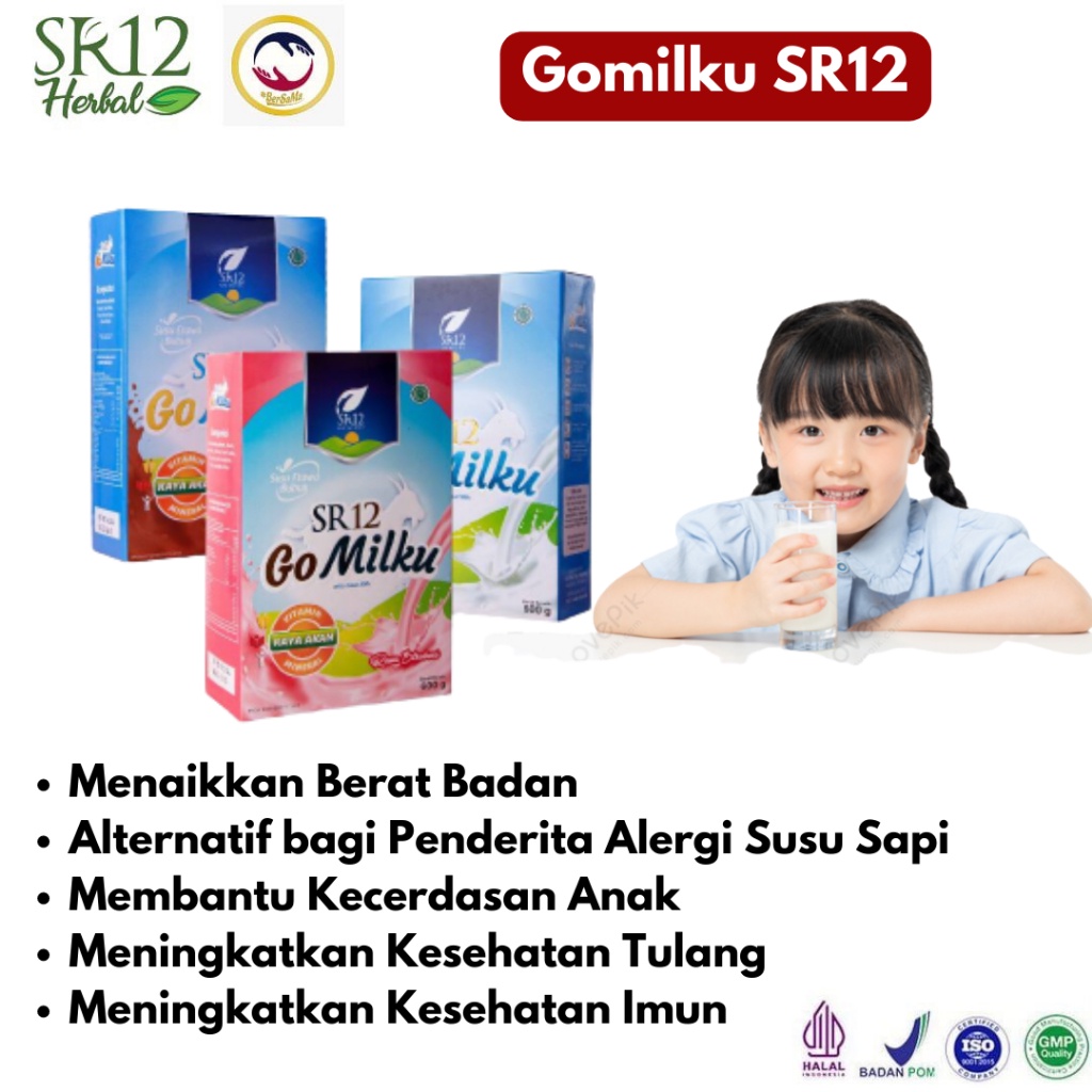 

Susu Gemuk Badan Penambah Berat Badan Aanak dan Dewasa Go Milku SR12