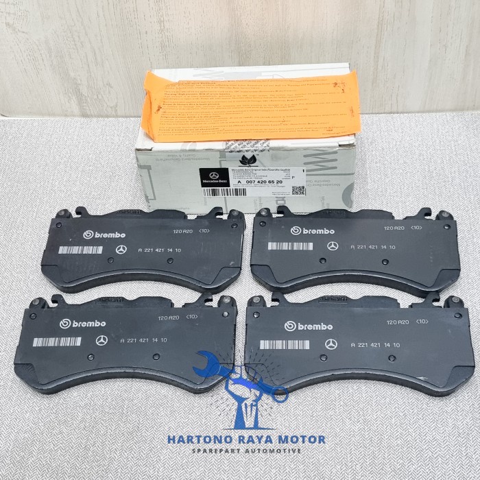Kampas Rem Bagian Depan Brake Pad W218 W212 CLS63 E63 C63 Mercedes AMG