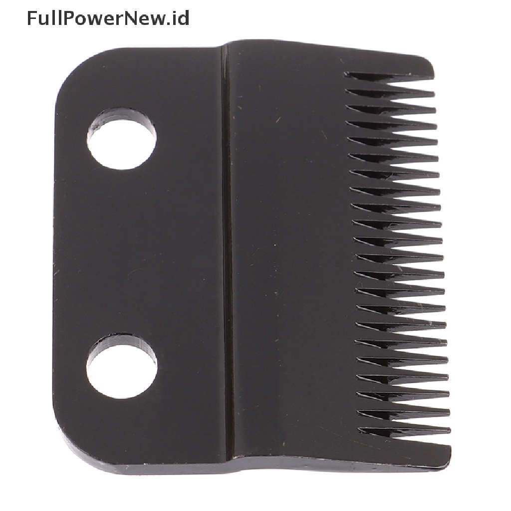 Power W-2B Pisau Clipper 2lubang Hitam Sekrup Pengganti Stagger-teeth Movable Blade ID