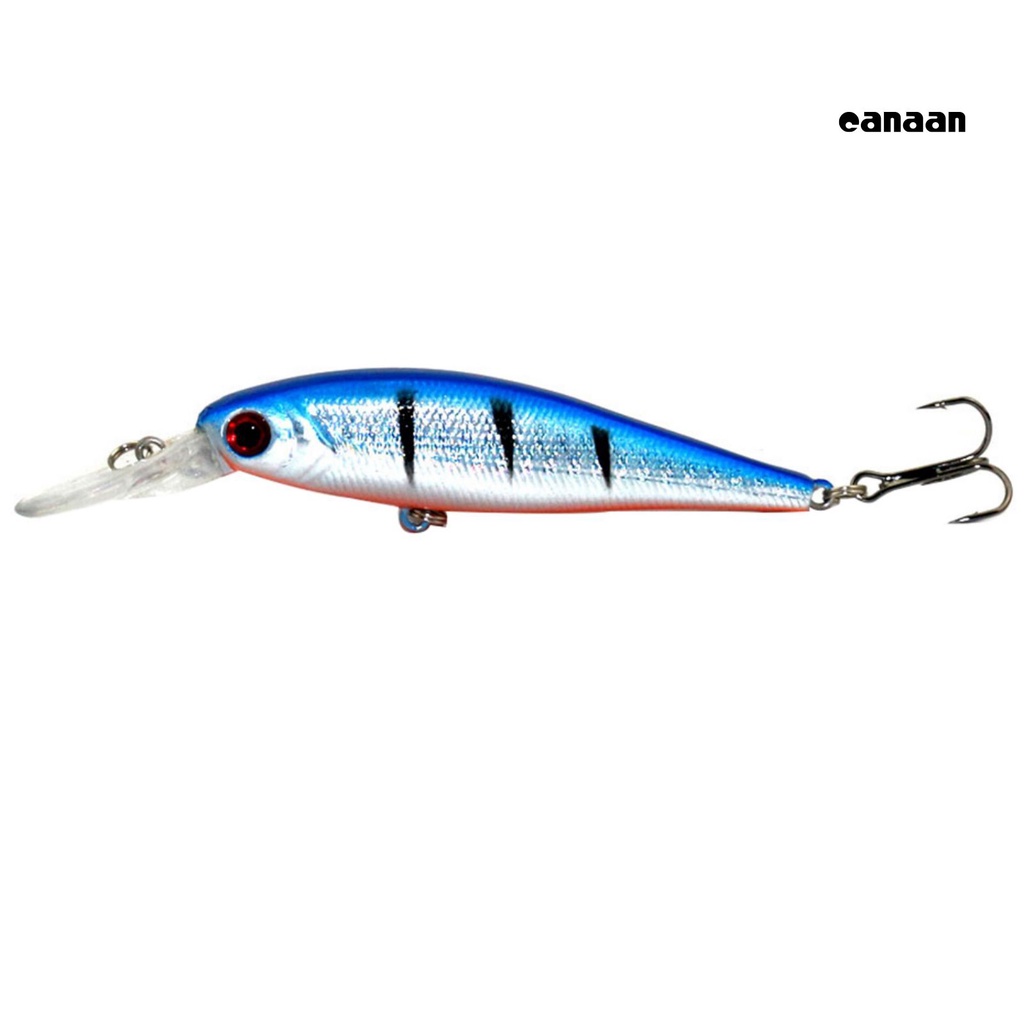 Cnn-11cm Motif Garis Ikan Kecil Streak Memancing Umpan Bass Kait Air Tawar Umpan Keras