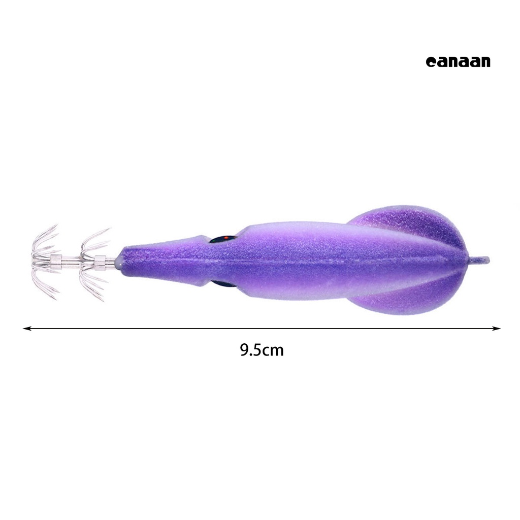 Cnn-9.5cm/6g Umpan Pancing 3D Mata Simulasi Buatan Sotong Kayu Udang Jig Untuk Memancing Outdoor