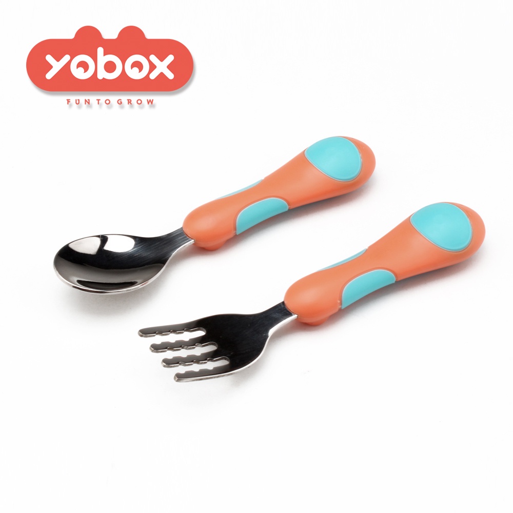 [UNIK88] YOBOX Sendok makan bayi utensil cutlery Y005