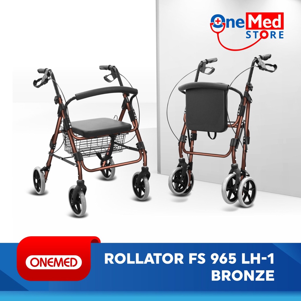 Rollator Walker Beroda Bronze FS 965 LH-1 OneMed