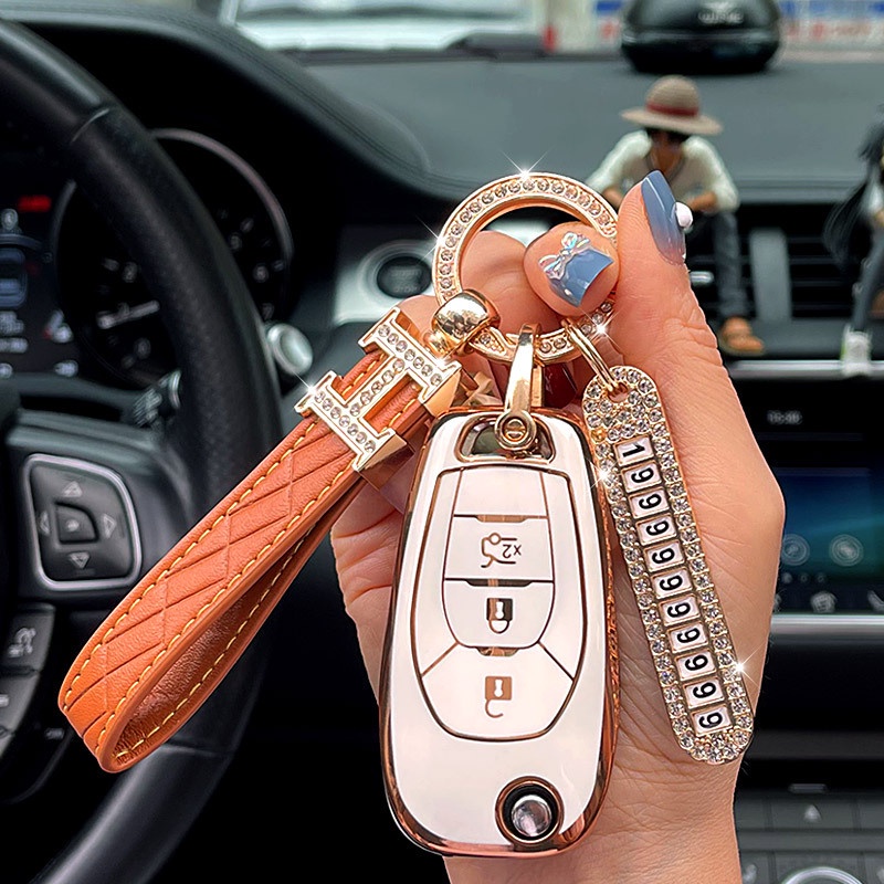 Kotak Kunci Remote Zinc TPU Chevrolet Aveo Cruze2014 2015 2016 2017 2018 2019 2020